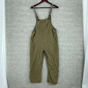 Lulus Overalls Jumper Womens S brown 3764